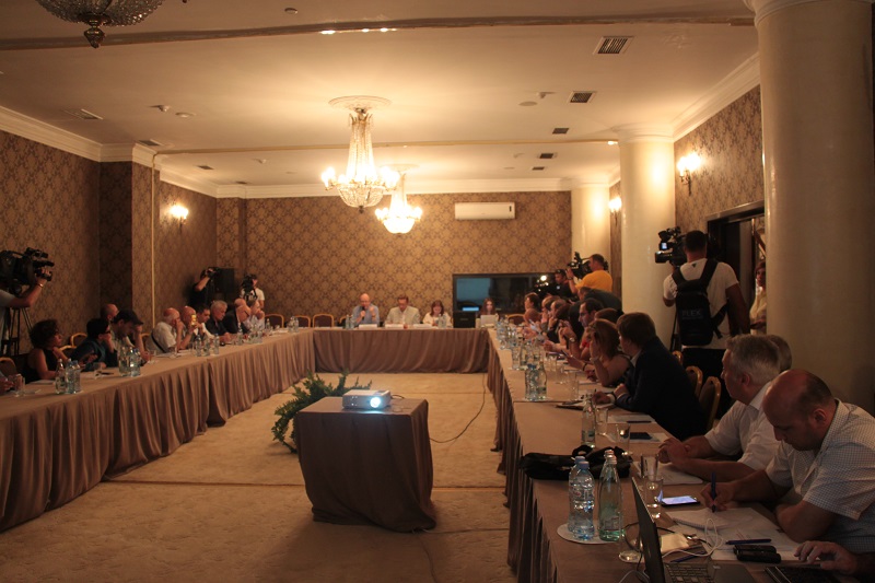 Международного южнокавказского медиа-форума «Роль СМИ в укреплении доверия в регионе», состоявшегося в Тбилиси.