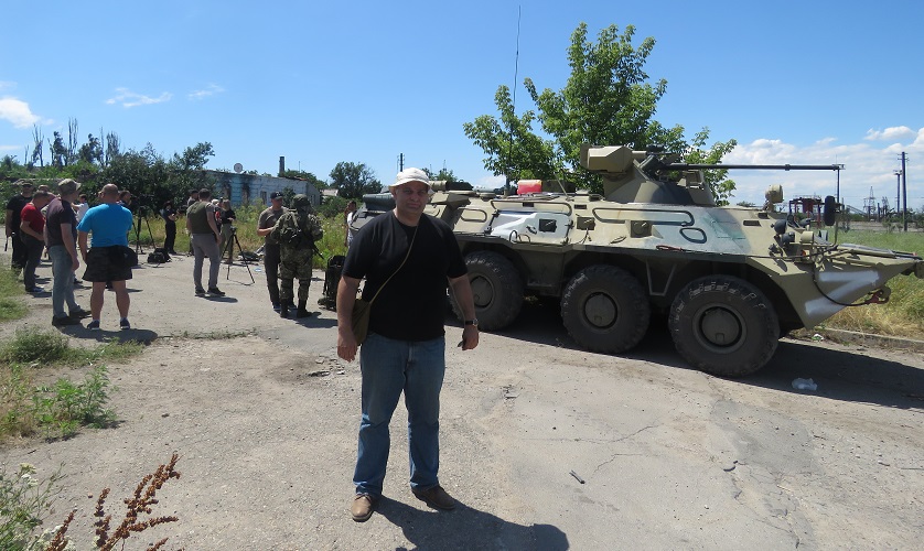 Первый грузинский репортер, посетивший Донбасс, сообщает: «Западные вооружения не остановят поражения Украины»