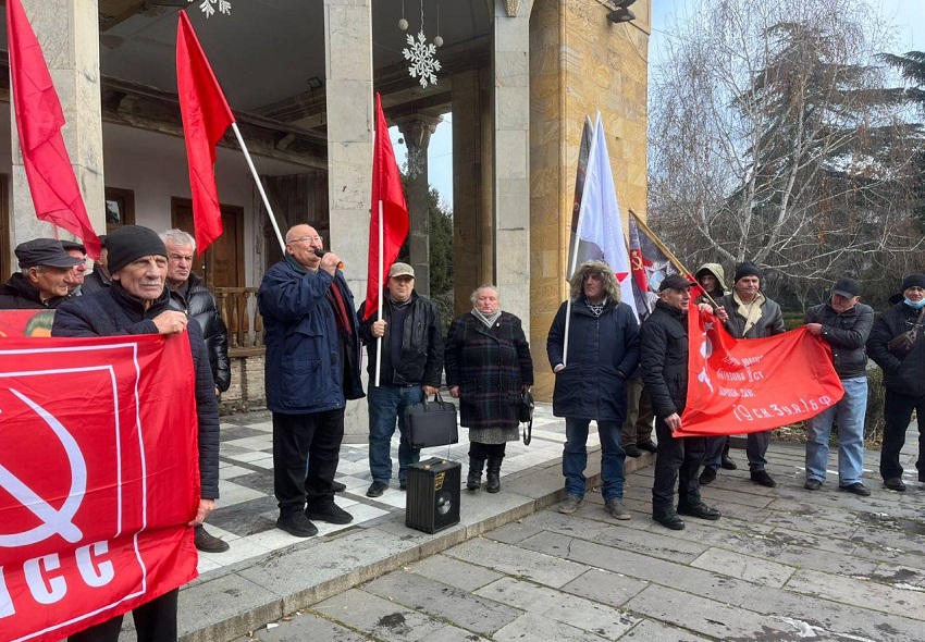 В грузинском городе Гори – на родине Иосифа Сталина – отметили 145-летие советского вождя