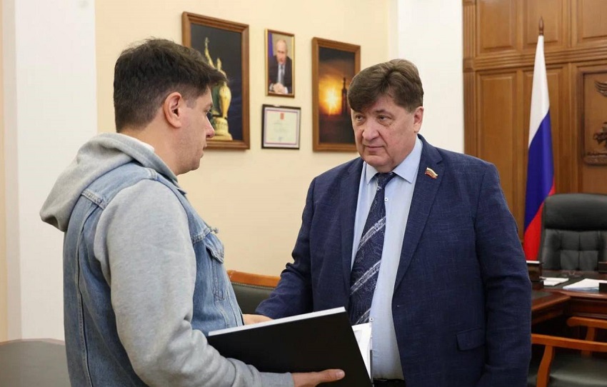 მამუკა ფიფია ქალაქ ბელგოროდში ჰუმანიტარული მისიით იმყოფებოდა